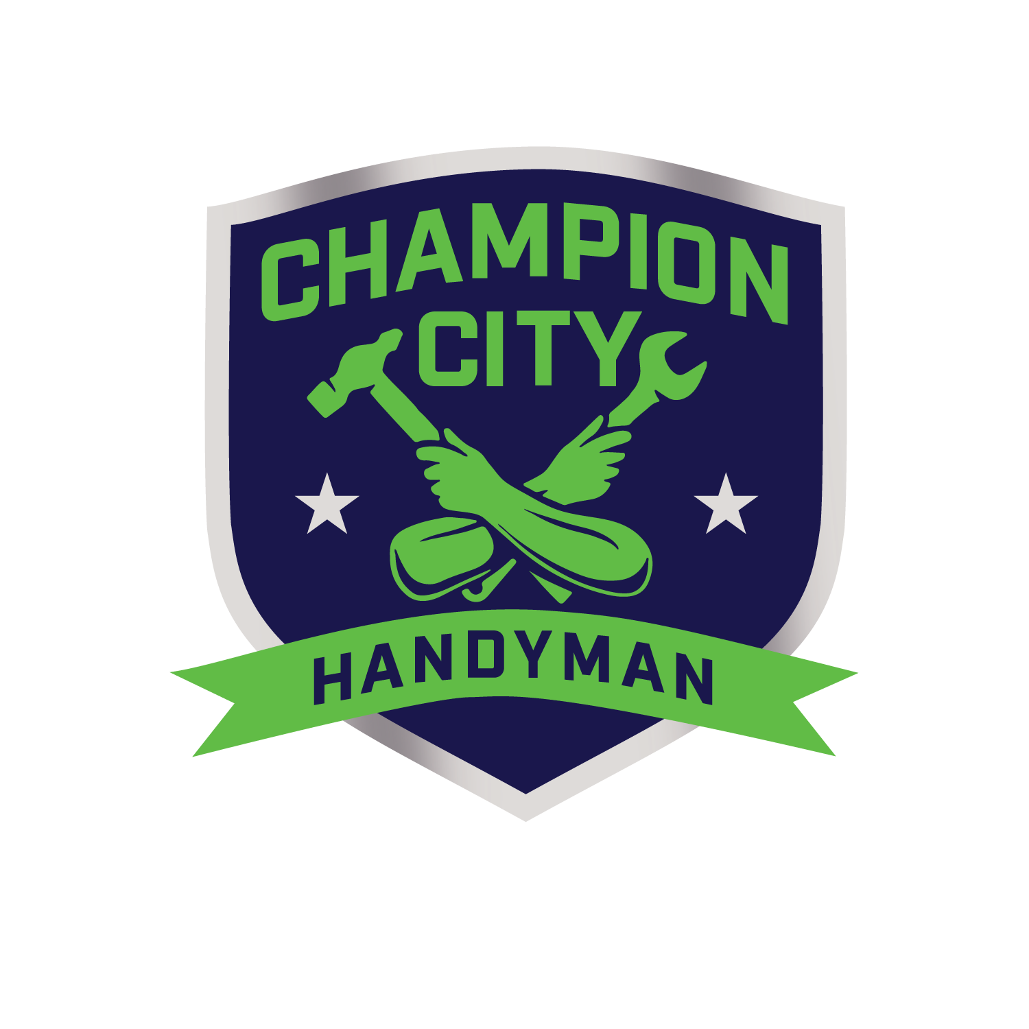 Full Color Champion City Handyman Logo